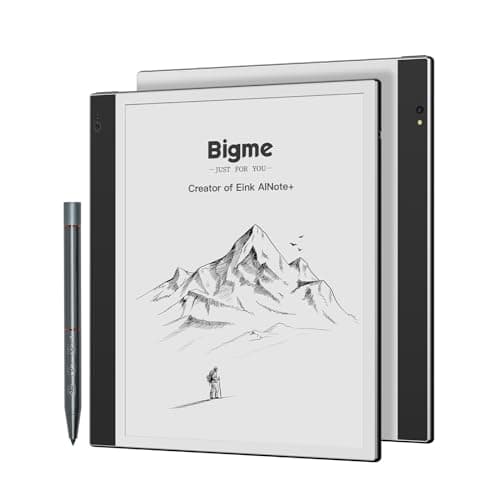 Bigme inkNote E Ink Tablet 10.3 ePaper 6G 128G Paper Tablet eBook Reader Ereaders with Smart Pen, Cover (227 PPI)