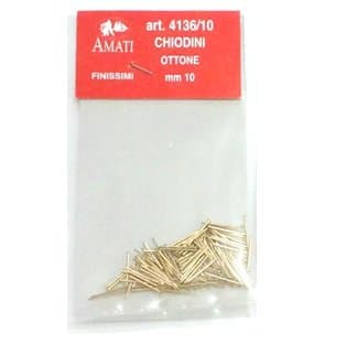 Amati 10mm Fine Brass Pins