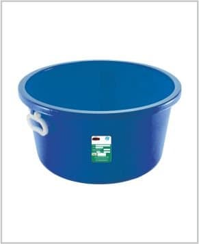 Actionware Large DEEP Catering High Grade 22"/ 70 litres Blue Large Circular Round Washing Up Bowl Basin Mixing Unbreakable!