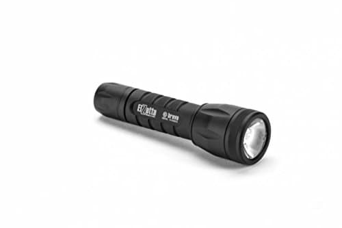 Elzetta B131 Bravo 2-Cell Flashlight with Standard Bezel Ring, High Output AVS Head, Rotary Tailcap