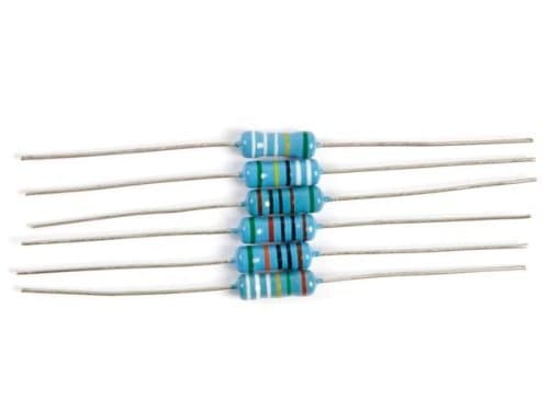 Velleman PM/RES Precision Resistor Set for PMLED/PMLCD, 1 Grade to 12 Grade (Pack of 6)