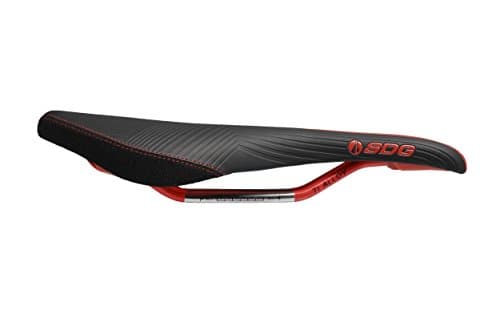Sdg Components 92-4238 Duster P Saddle Ti-Alloy Black/Red