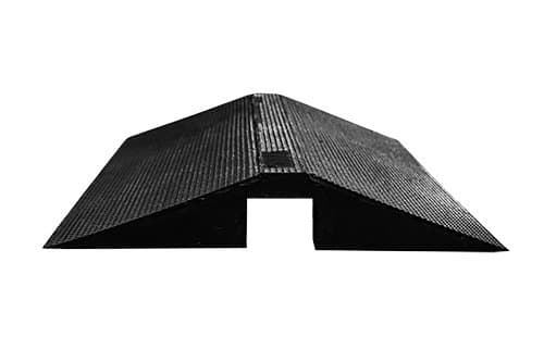 Elasco EB13 Polyurethane Single Channel Hose Bridge Cable Ramp System (3 inch Channel) - Pack of 2