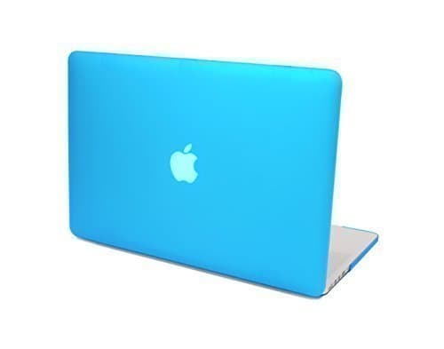 [awe] Sky Blue Soft-Touch Case for 15-inch MacBook Pro with Retina display - Matte, Translucent, Hard Shell - Style, Protection, Touch
