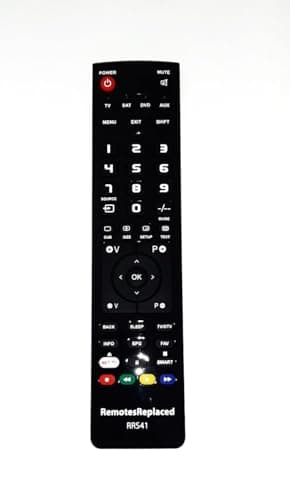 RemotesReplaced remote control compatible with the TECHNOSTAR DVD2001R/G357