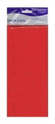 TISSUE PAPER Acid free 10 sheets (RED)