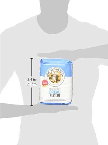 King Arthur Flour - Unbleached Bread Flour, 80 Ounce (Pack of 2)