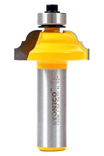 YONICO Classical Roman Ogee Router Bits Edge Forming 3/8-Inch 1/2-Inch Shank 13126