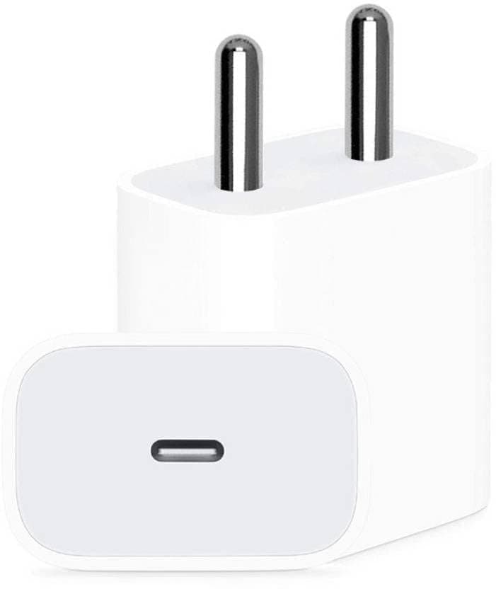 Original 20W PD Fast Charging Adapter (White) – USB-C Wall Charger Block Compatible with iPhone 14, 13, 12, 11, 11 mini, 11 pro, 11 pro max, x Series – Adapter Only