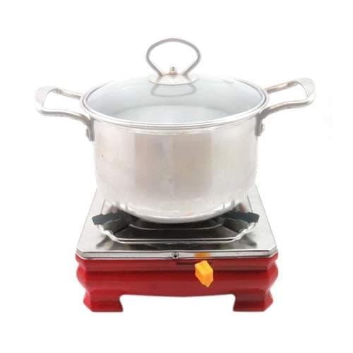 STORE99® Square Shape Stainless Steel Solid Alcohol Stove Burner