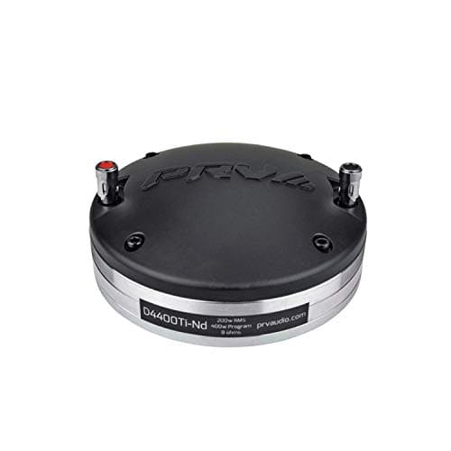 Prv Audio D4400Ti-Nd 2" Exit Titanium Neodymium 200 Watts Rms Pro Audio Compression Driver 4" Vc 110Db (Single)