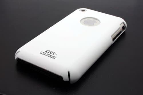 Apple iPhone 1G Soft Polycarbonate Slim fit Case -White (Cozip Brand) Made in Korea