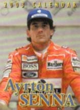 Ayrton Senna 2003 Calendar