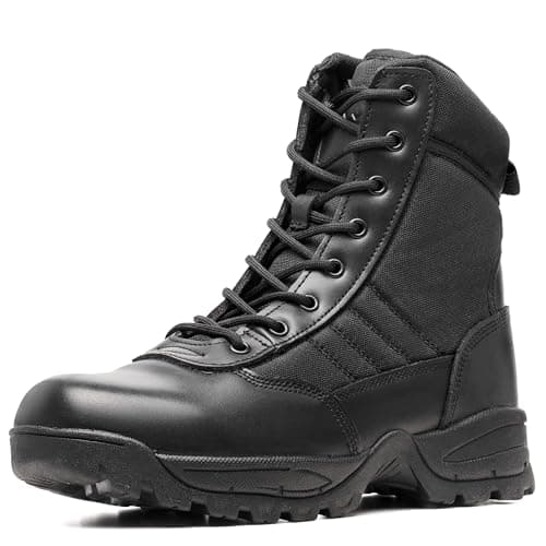 4234black mens Military and Tactical Boot