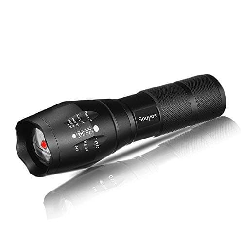 IR Illuminator, LED 850nm Infrared Flashlight, Adjustable Focus Night Vision Torch for Hunting Varmint Coyote Hog Fox