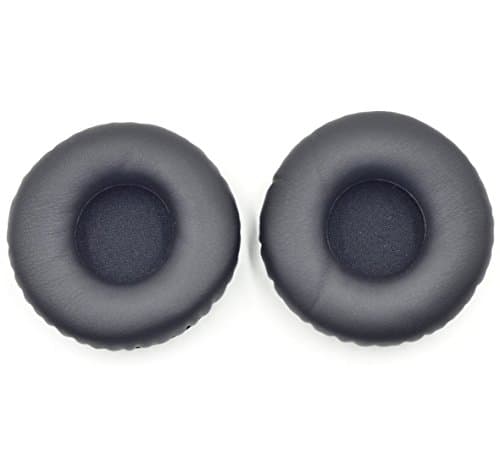 Caokk Replacement Ear Pads 1 Pair Soft Earpads Compatible for Sony MDR-XB400 Extra Bass Stereo Headphones Headset,Foam Cushions Pillow Covers Cups Repair Parts 68mm