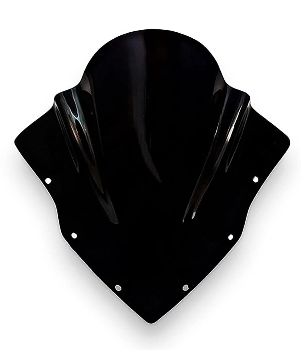 OBEROI'S TRADERS Pulsar Visor Unbreakable Double Bubble Headlight Bolt Visor/Windshield Protector/Wind Deflector For Bike Styling Fairing Kit