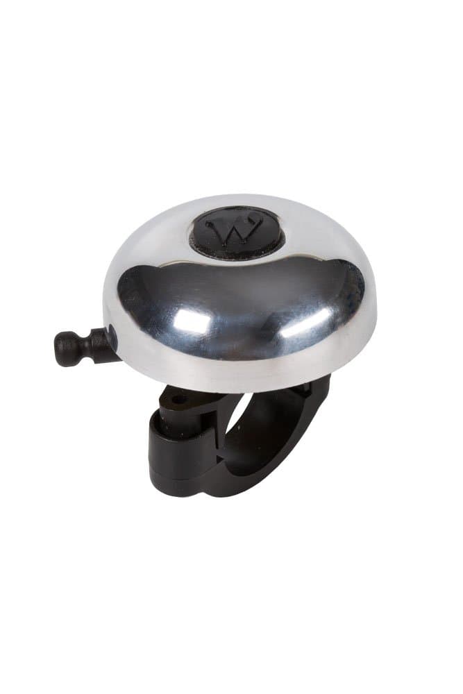 WidekRetro Racing Bell - Silver, 10cm