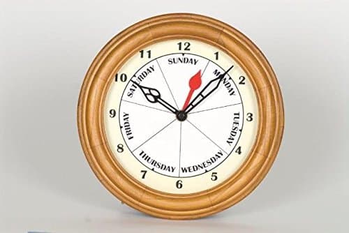 Dayclocks SCO Small Contemporary Oak Analog WallClock