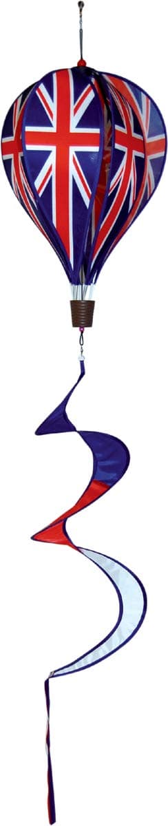 Union Jack Hot Air Balloon Spinner