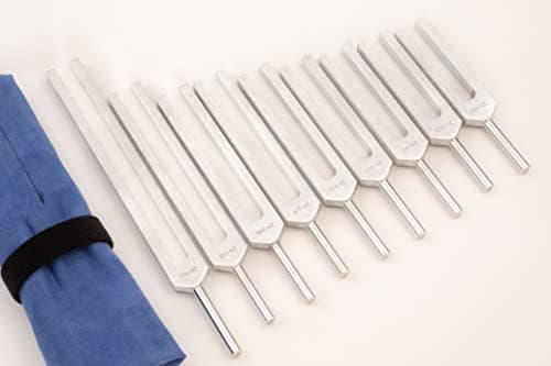 Solfeggio Tuning Forks-9 Forks with Pouch