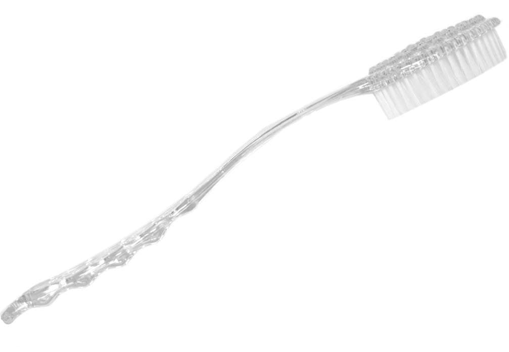 Aquasentials Long Handle Bath Brush (Hard/Stiff Bristle)