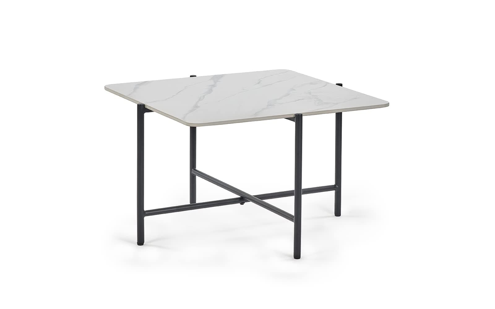 Julian Bowen Coffee Table, White Marble, One Size