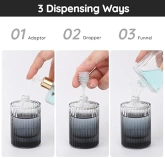 Segbeauty Travel Perfume Atomizer Refillable, 2 Packs Perfume Spray Bottle Cologne Atomize, 1.7oz/50ml Refillable Empty Glass Perfume Bottle, Fine Mist Spray Bottle Cologne Refill Bottle for Travel