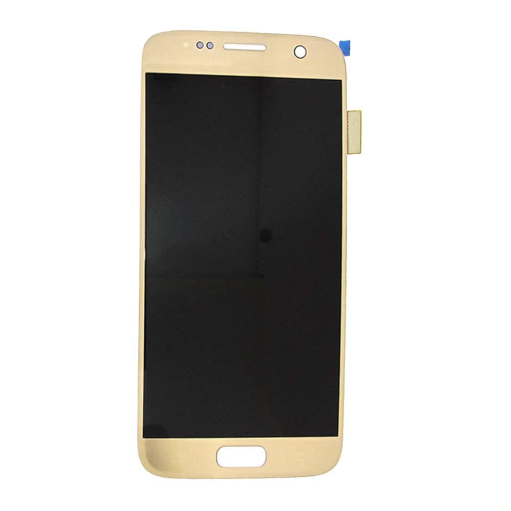 CAheadY Screen Replacement for Sam-sung Galaxy S7 SM-G930 G930F LCD Touch Digitizer with Full Repair Tools（Black, White, Silver, Dolden Golden