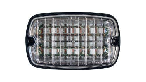 Whelen M6 Linear Super-LED Lighthead - Red LEDs, Clear Lens