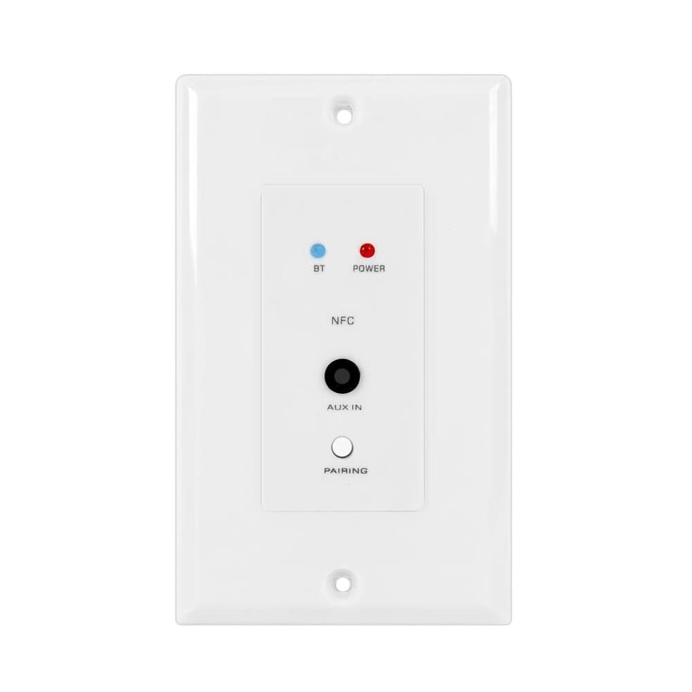 Pyle PWPBT57 In-Wall Bluetooth Audio Receiver, Aux Input for Sound Systems PWPBT47