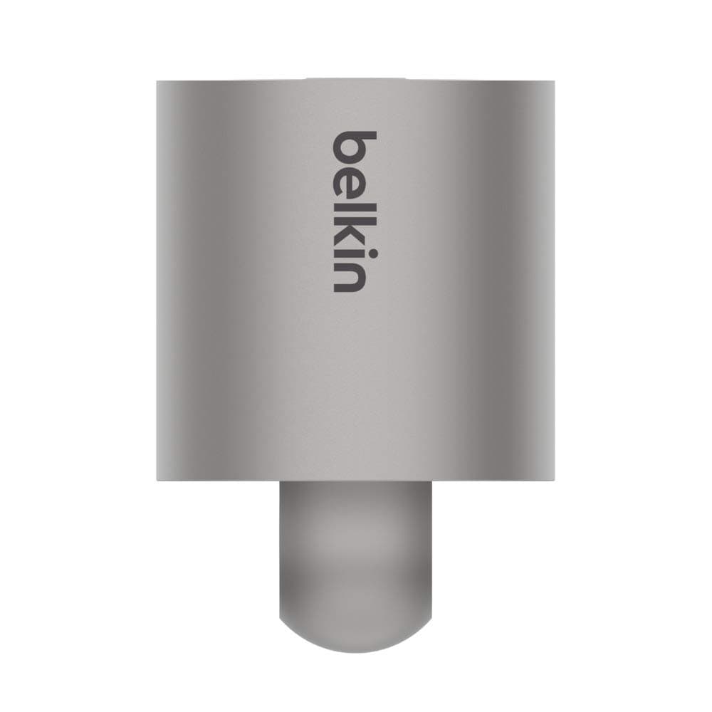 Belkin Security Lock Adapter for Mac Pro - Three Piece Stainless Steel Design - Silver