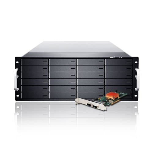 Sans Digital 24-Bay 6G RAID Storage Rack Mount (KT-ES424X6+BHG)