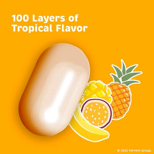Tic Tac Tropical Adventure Fruit Flavored Mints, Bulk 12 Pack, On-The-Go Refreshment, 1 oz Each