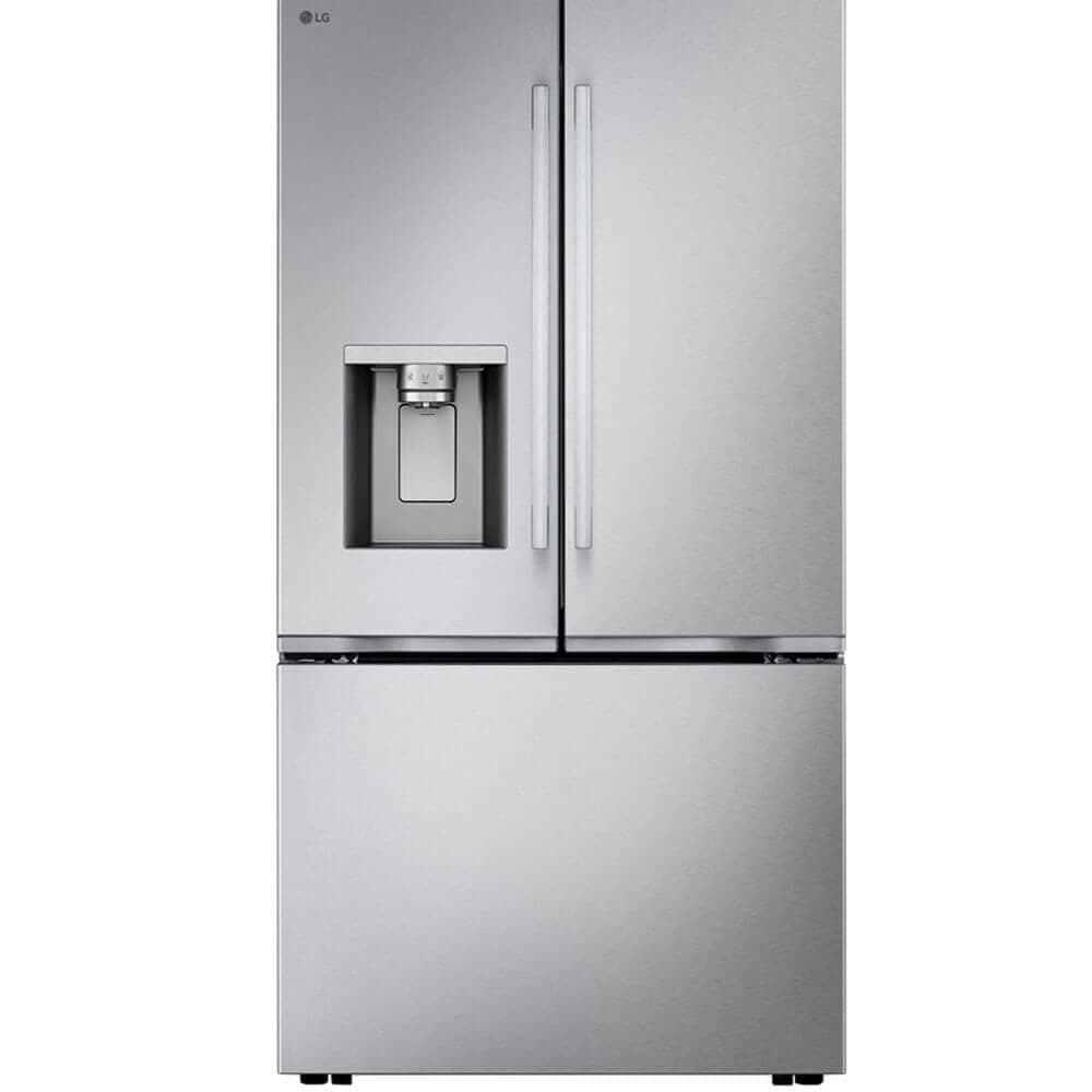 24 cu. ft. Counter Depth MAX Zero Clearance 3-Door French Door Refrigerator with Craft Ice in PrintProof Stainless Steel LF24Z6530S