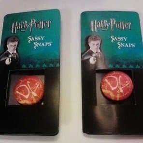 Harry Potter "Sassy Snaps" Orange 2 Pack