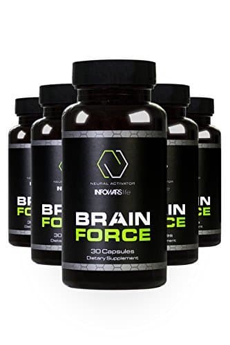 Brain Force Cognitive Nootropic Memory and Focus Dietary Supplement That Will Supercharge Your Brain Includes Exclusive Memory eBook