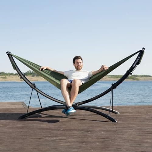 anymaka Hammock Stand Original Bundle Full Pack Yellow