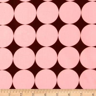 Michael Miller Disco Dot Pink Fabric