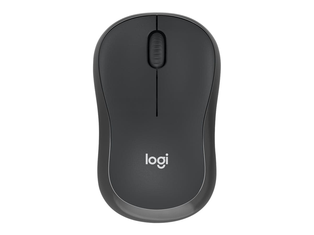 Logitech M240 Silent Bluetooth Mouse, Wireless, Compact, Portable, Smooth Tracking, 18-Month Battery, for Windows, macOS, ChromeOS, Compatible with PC, Mac, Laptop, Tablets - Graphite