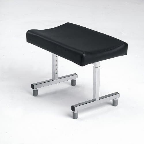 Leg rest adjustable in height moveable