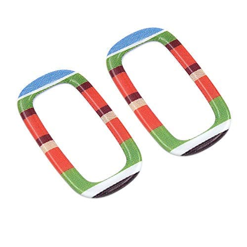 LVBAO ABS Material UV Protected A-Panel Air Conditioner Airvent Frame Panel Cover Cap for Mini Cooper F60 Countryman (Paul Smith)