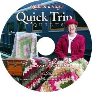 Quick Trip Quilts DVD with Eleanor Burns