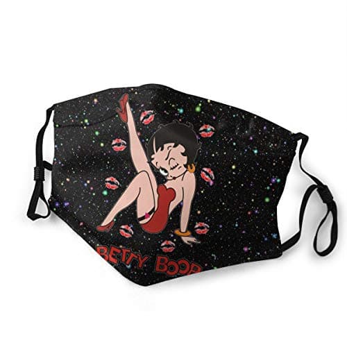 DerekChristian Dust Face Cover Washable Mouth Guard with Replaceable Filter Activated Carbon Soft