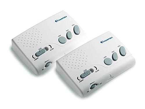 COMMAX 2x ACI FARFISA 1006, Kit of two wireless intercom units using power supply modulation for signal transmission