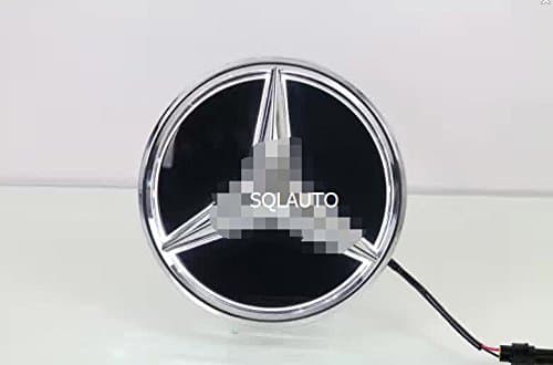 SPLAUTO Illuminated LED Light Front Emblem Lamp Car Front Grille Star Emblem Badge for Mercedes-Benz GLC GLE GLS (2015-2017)