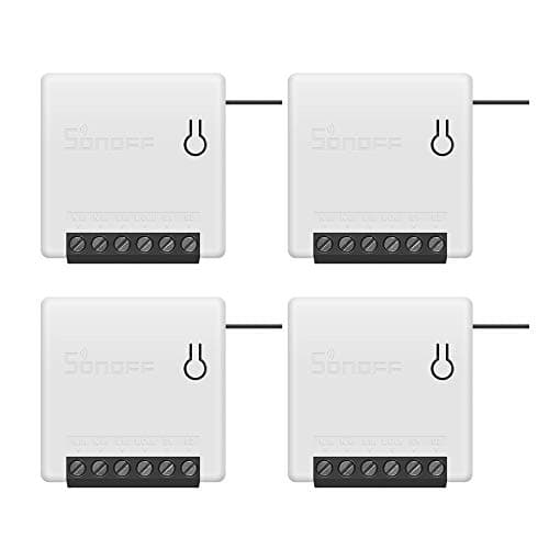 Sonoff Mini WiFi Smart Switch, Cigopx Two Way Intelligent Switch 10A Supports DIY Mode Household Appliance Automation Switches