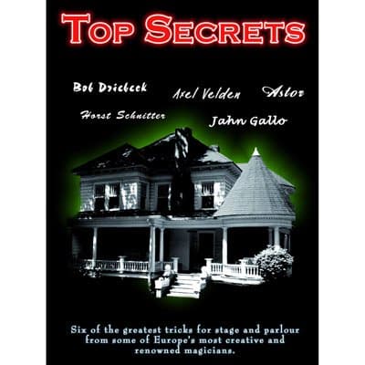 Magic Tricks | Astor's Top Secrets (Sealed Miracle #4) by Astor - Booklet| Mentalism | Bizarre | Psychokinesis
