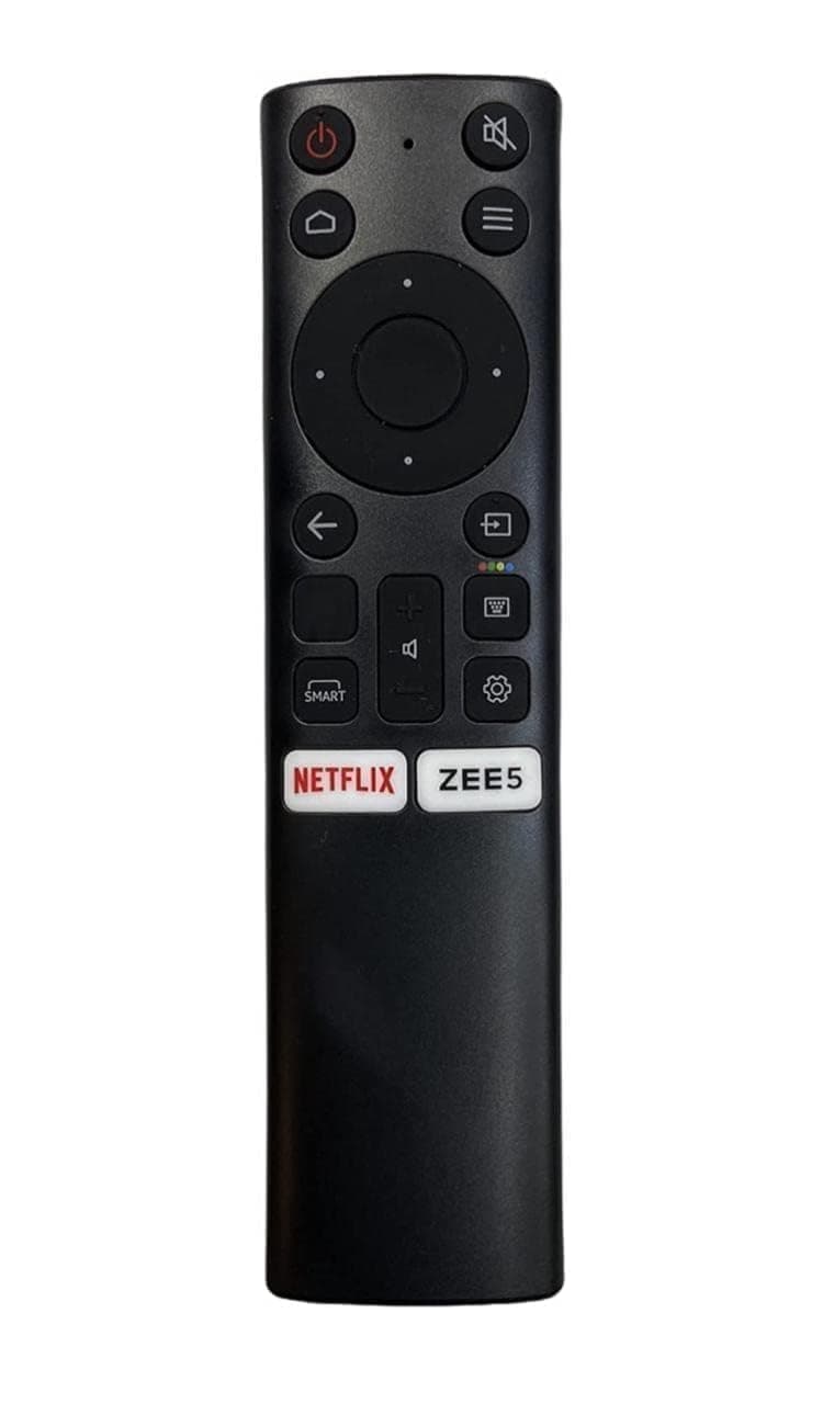 MMPS LED Remote Control Compatible with Nokia Smart 4k Ultra HD Remote, (Without Voice) (Non-Voice)-(Please Match The Image with Your Old Remote)- Black