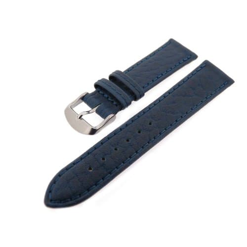 Amerika Leather Watch Strap [22mm, Blue]